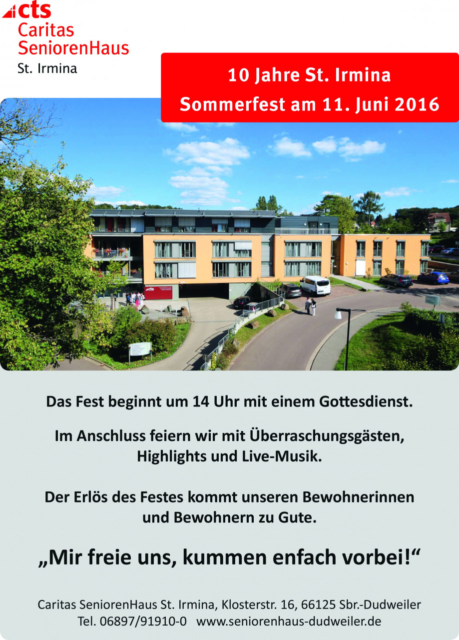 Plakat Sommerfest 2016