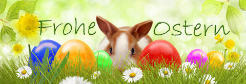 Wir wünschen Ihnen ein schönes Osterfest